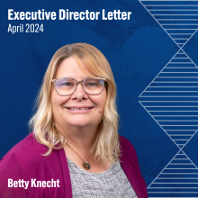 Exec Director Letter April